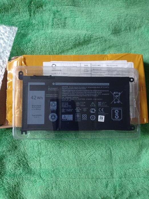 Новая аккумуляторная батарея для ноутбука. Модель WDXOR