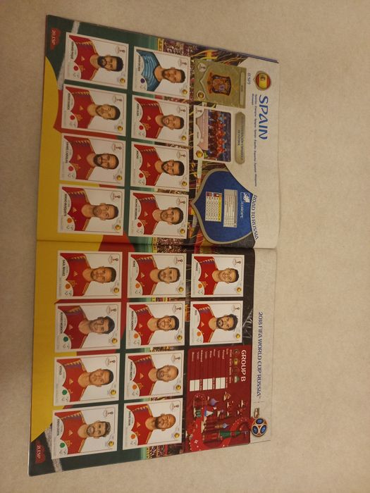 Caderneta completa Mundial 2018