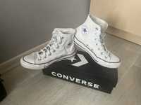 Buty damskie białe Converse rozmiar 37,5