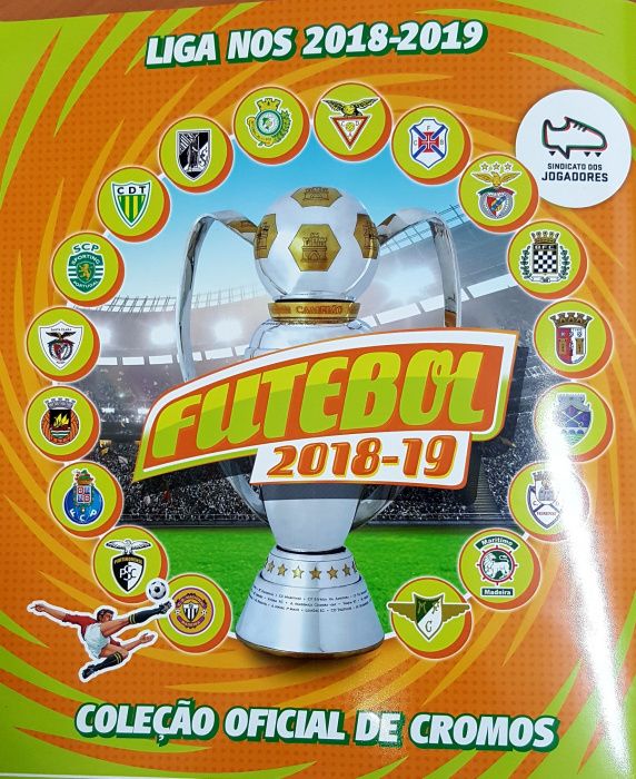 Colecção de cromos Liga NOS 2018-19 da Panini