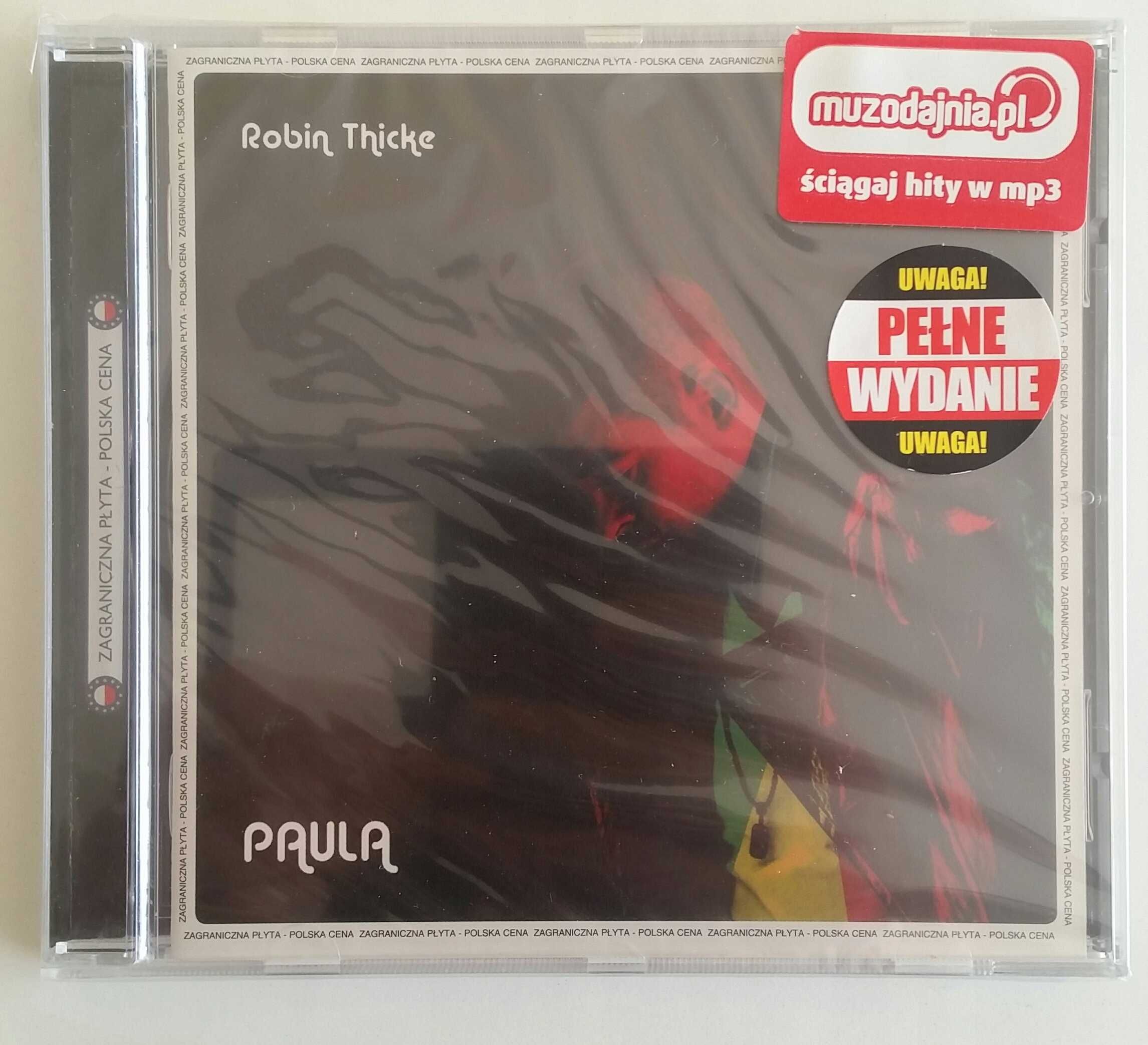 Robin Thicke "Paula" PL CD (Nowa w folii)