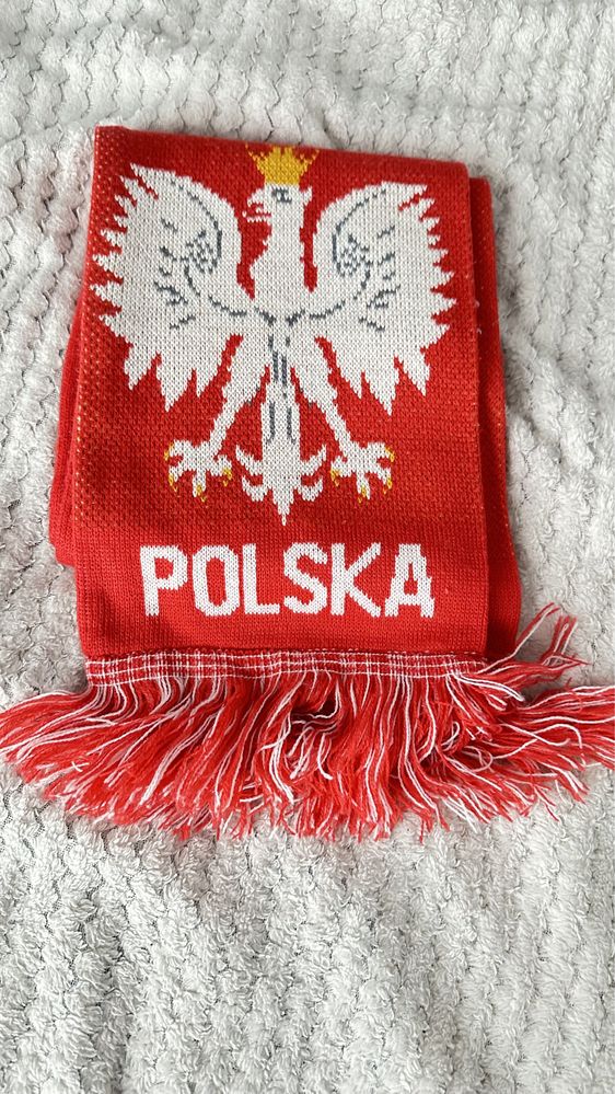 Szal Polska z hasłami