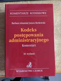 Kodeks postępowania administracyjnego beck komentarz