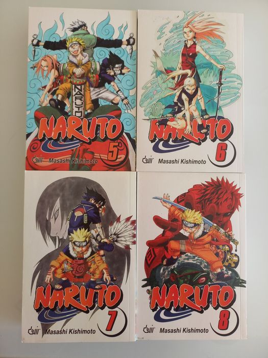 Mangá Naruto volume 1-34
