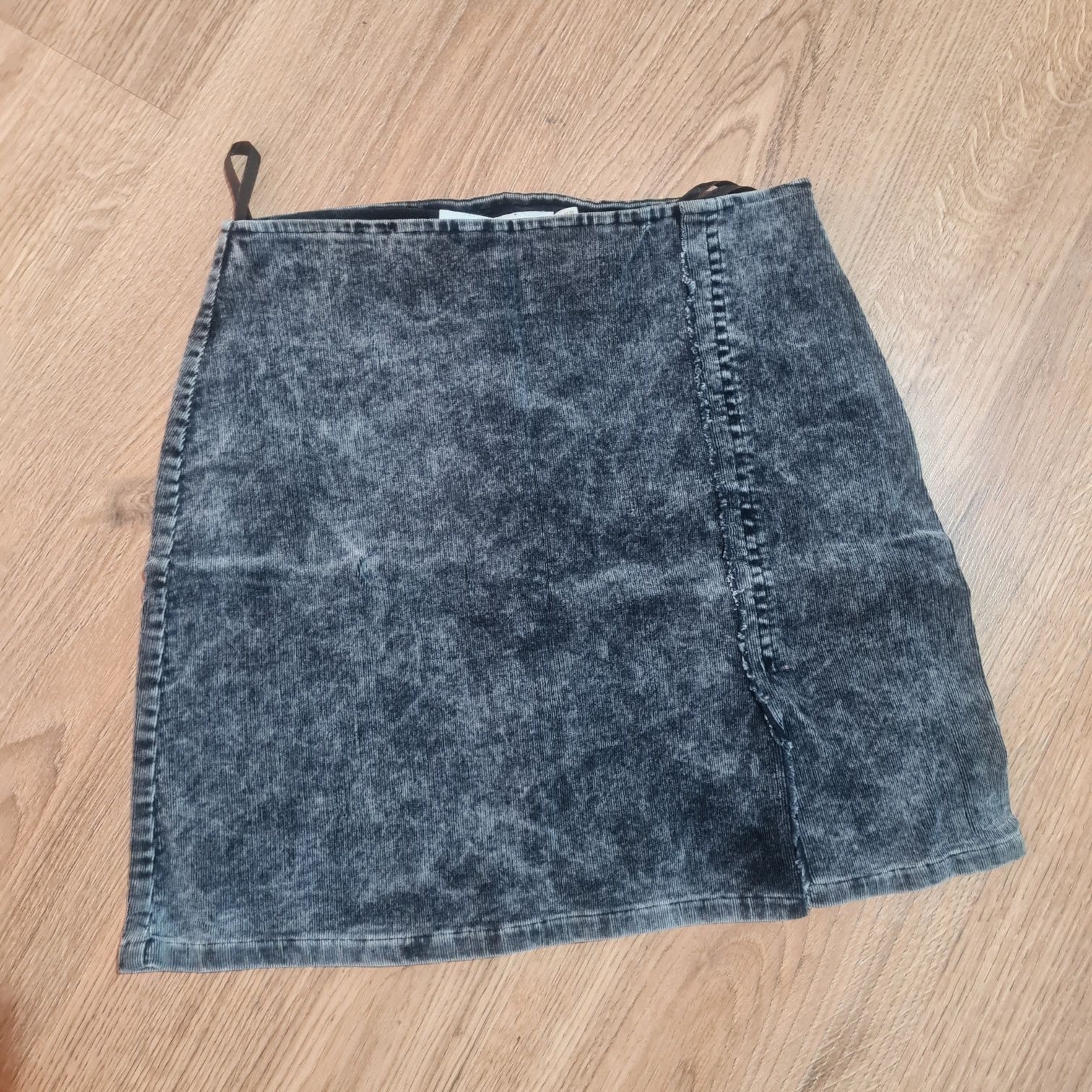 Ichi krótka spódniczka mini trapezowa r. XS sztuksowa jak jeansowa