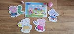 Świnka Peppa Puzzle figurka super zestaw