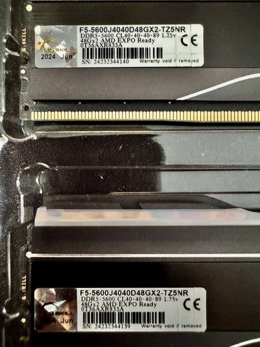 Pamięć ram G.Skill Trident Z5 Neo RGB  96GB DDR5 5600MHz CL40 expo