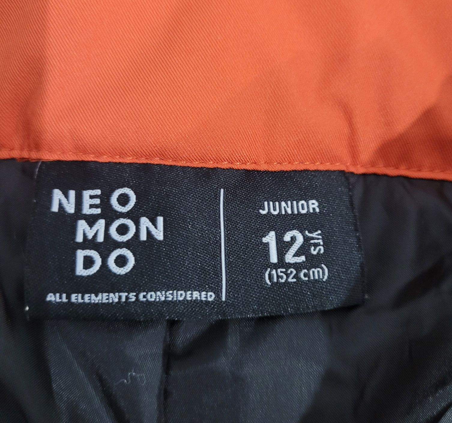 Spodnie narciarskie NEO MON DO rozmiar 152 na 12 lat
