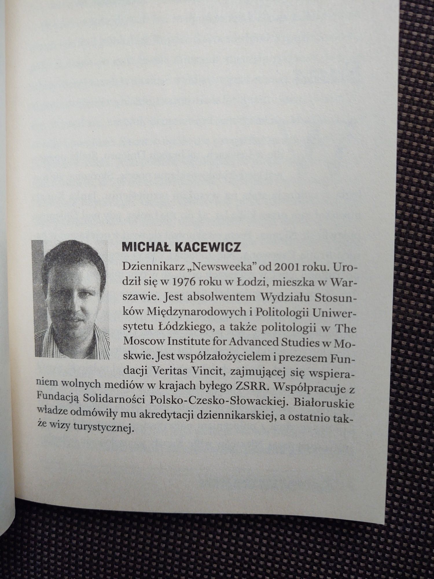 Łukaszenko dyktator w kołchozie Białoruś - Michał Kacewicz