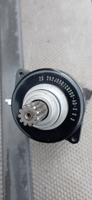 Двигун 163FML по запчастинах. Картер. Коробка передач. Стартер