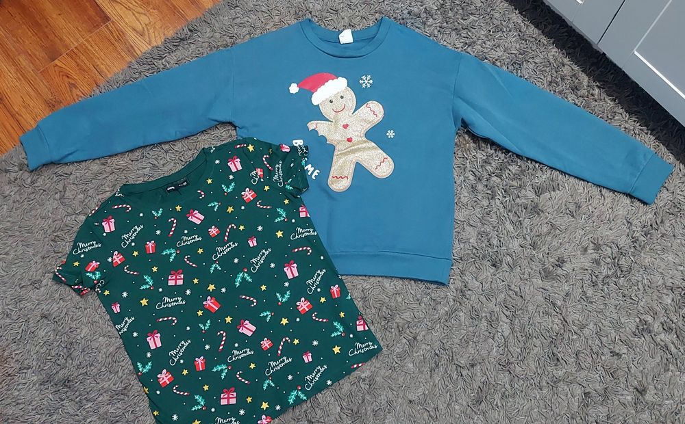 152, Bluza T-shirt Boże Narodzenie -% taniej, do jutra
