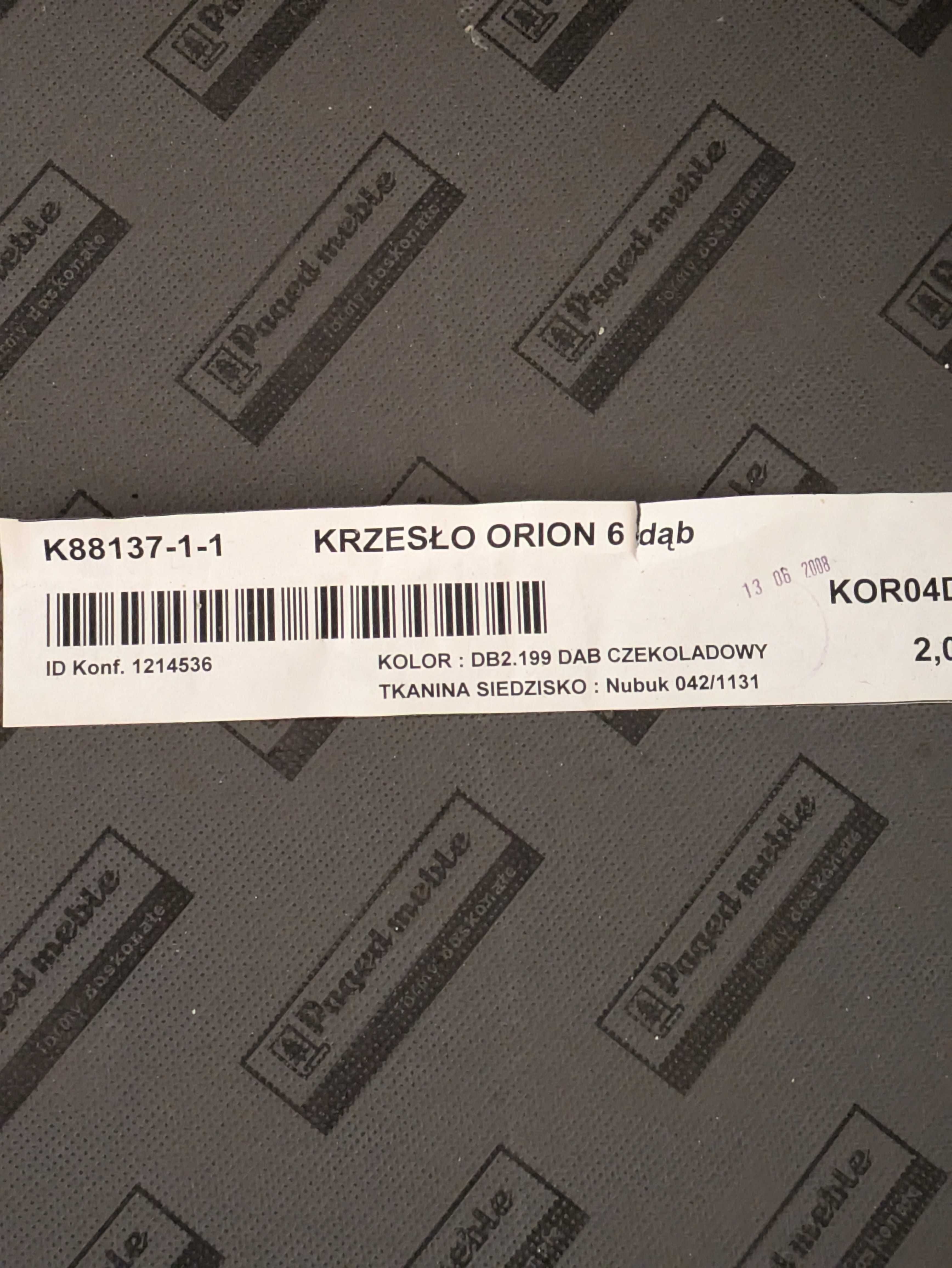 4 krzesła Orion 6 dąb