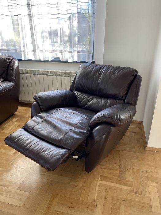 Wypoczynek ze skóry naturalnej