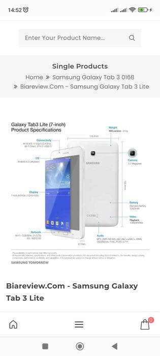 Tablet Samsung Galaxy