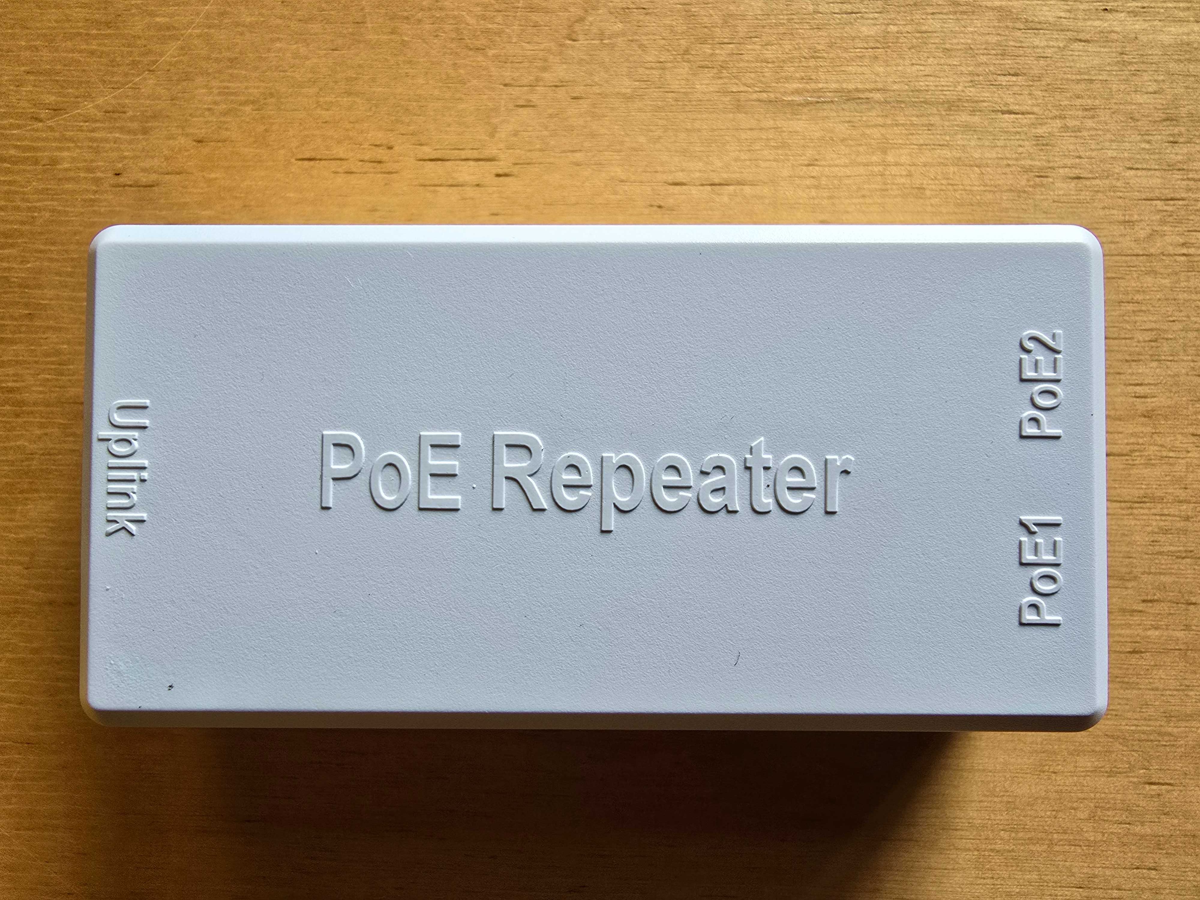 Ethernet PoE Репітер / Подовжувач / Switch (Комутатор) з живленням PoE