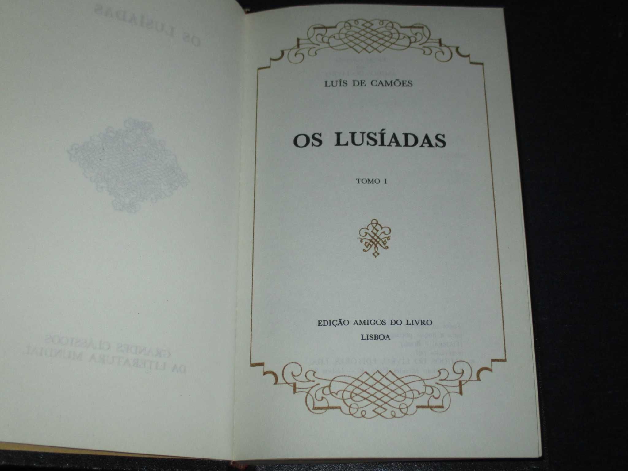 Livro Os Lusíadas Luís de Camões Amigos do Livro