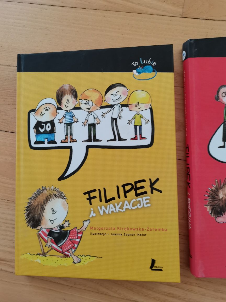 Filipek i... 3 książki jak nowe