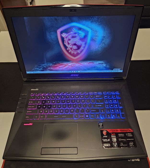 MSI GT72VR6RE Dominator PRO i7 6700hq GTX 1070 24GB RAM