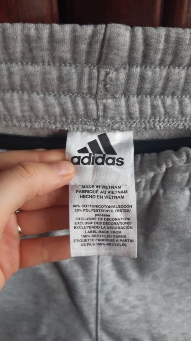 Spodnie szare adidas М 10/12