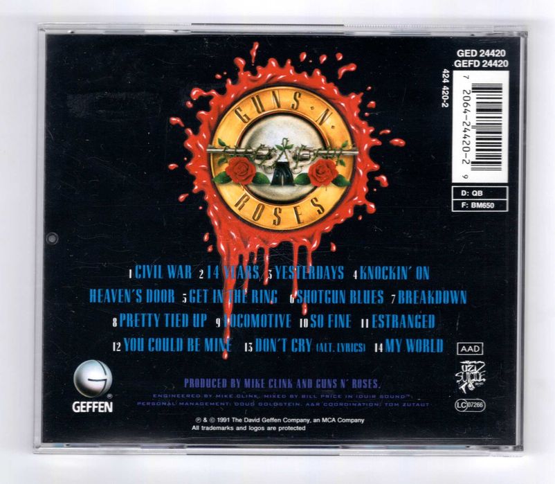 Guns N' Roses - Use Your Illusion II (CD)