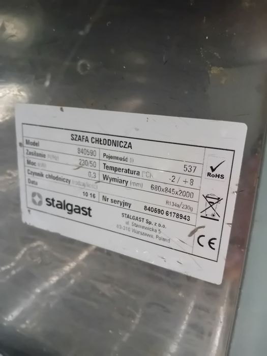 Lodówka gastronomiczna