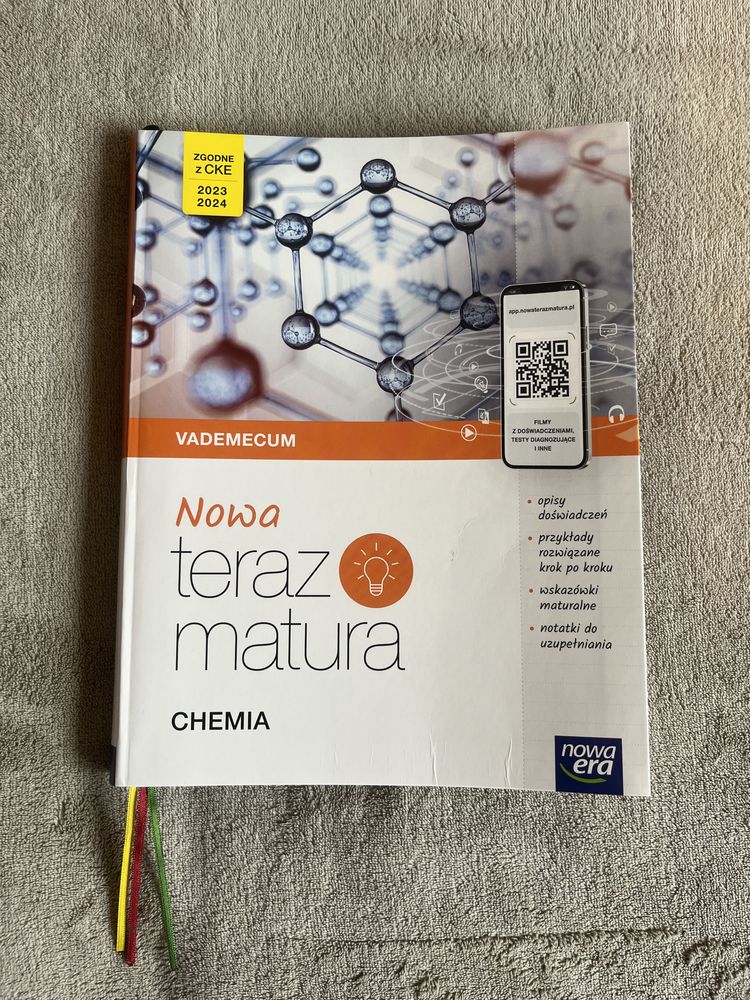 Nowa teraz matura- chemia vademecum