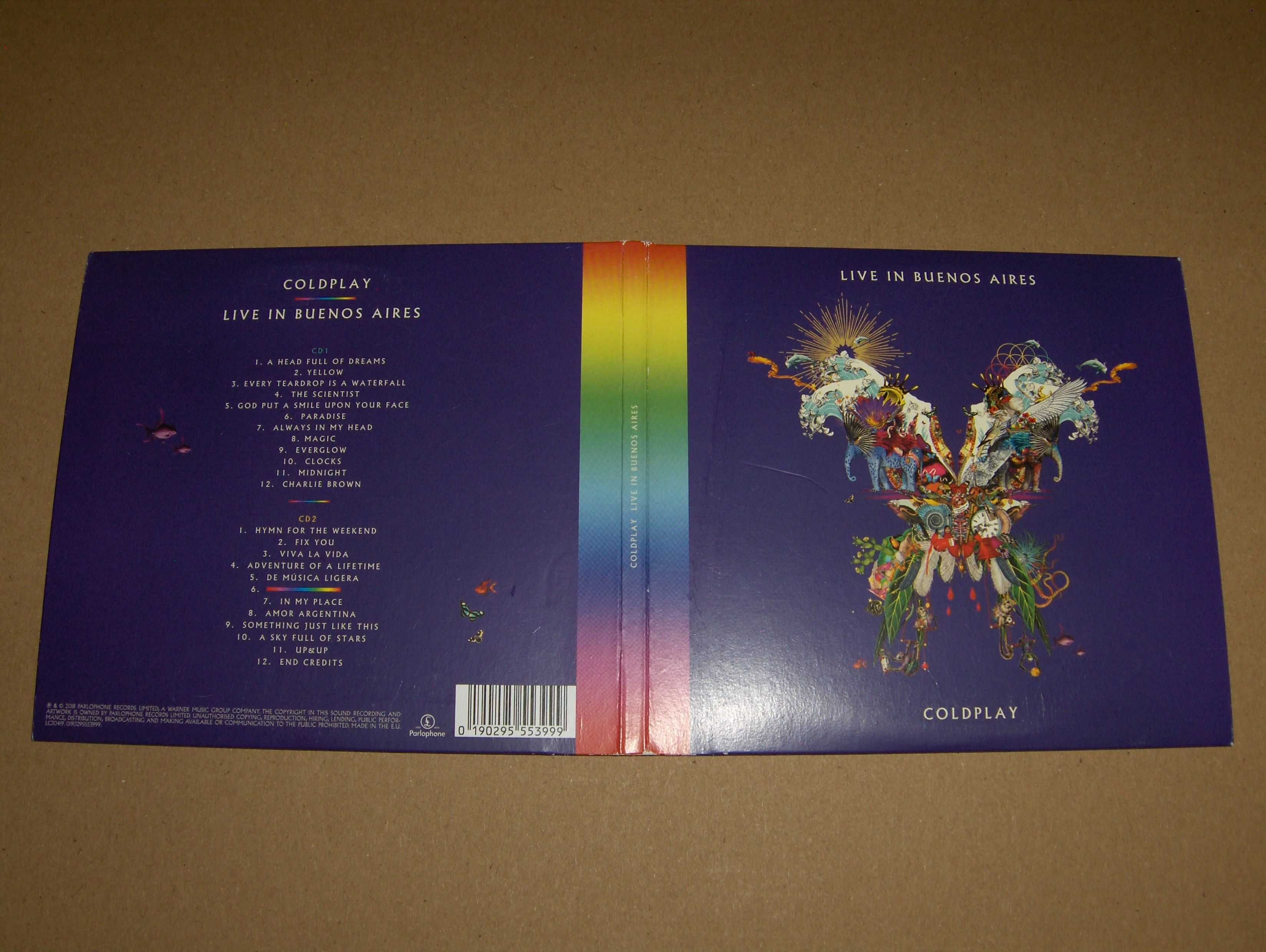 Coldplay Live In Buenos Aires 2 CD