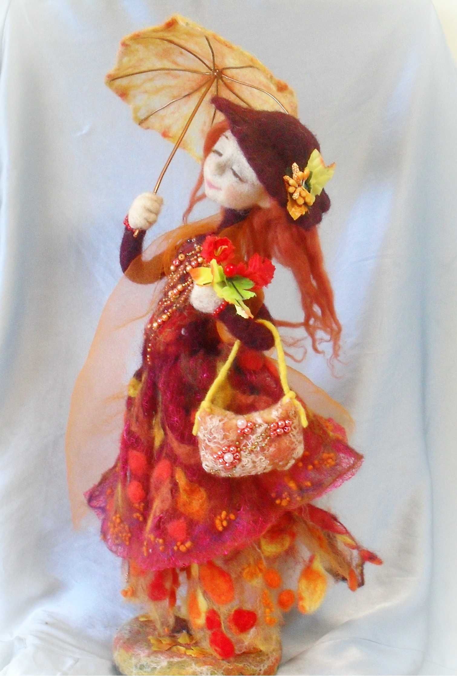 Авторская кукла "Леди Осень"