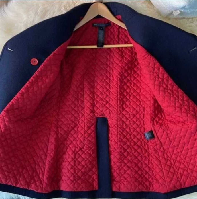 Двубортное пальто-бушлат Marc Jacobs р. S-M