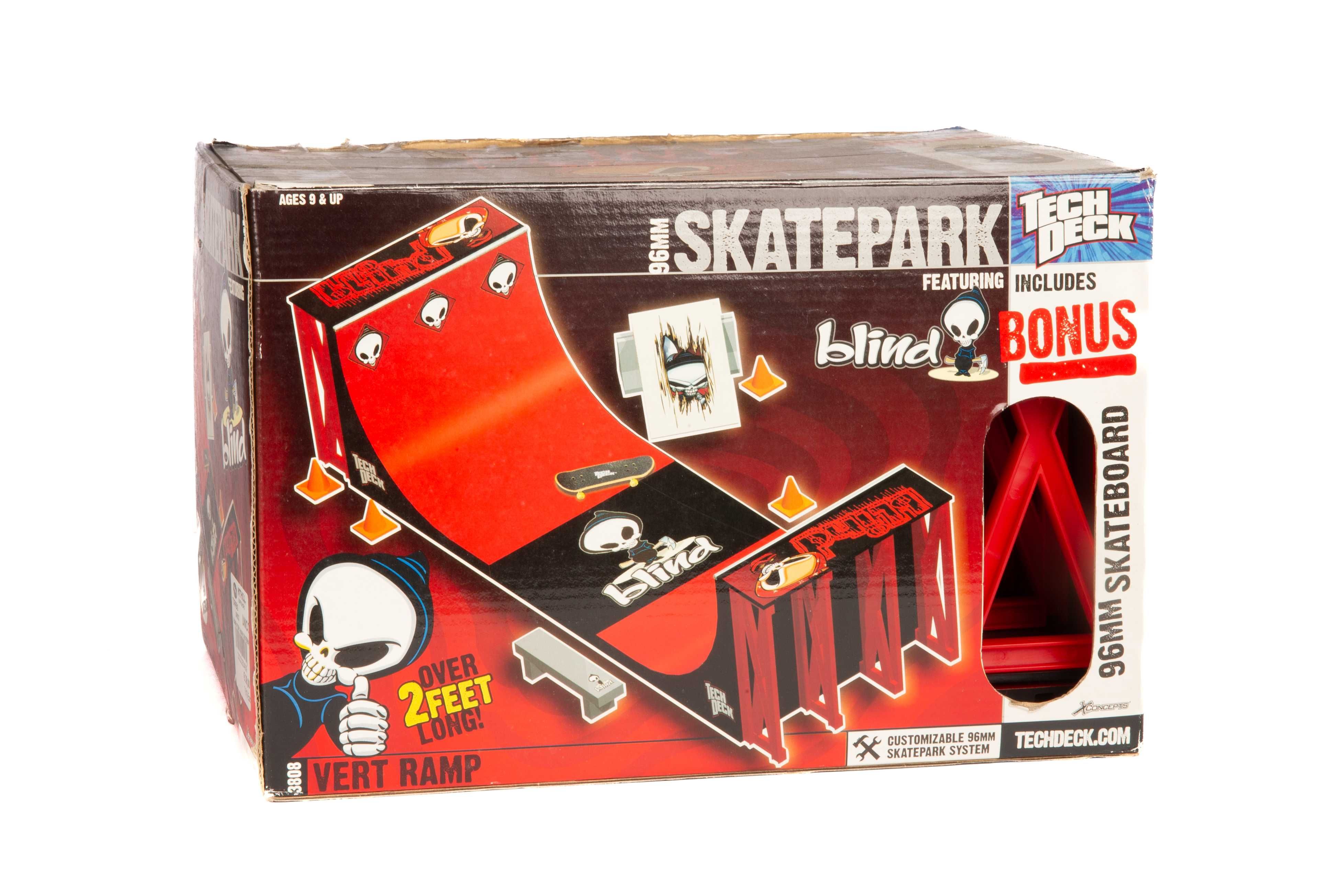Tech Deck Skatepark Blind Vert Ramp Caixa Original