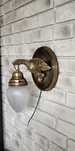Stary kinkiet - secesja, PRL,art deco, vintage, retro , lampa,