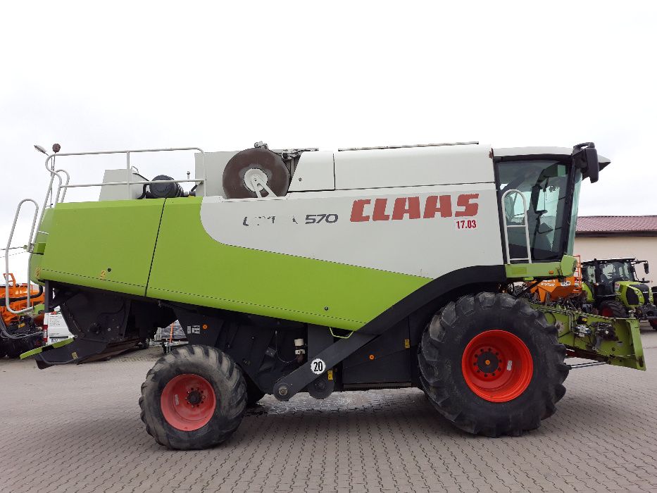 Kombajn zbozowy Claas Lexion 570 rok 2006