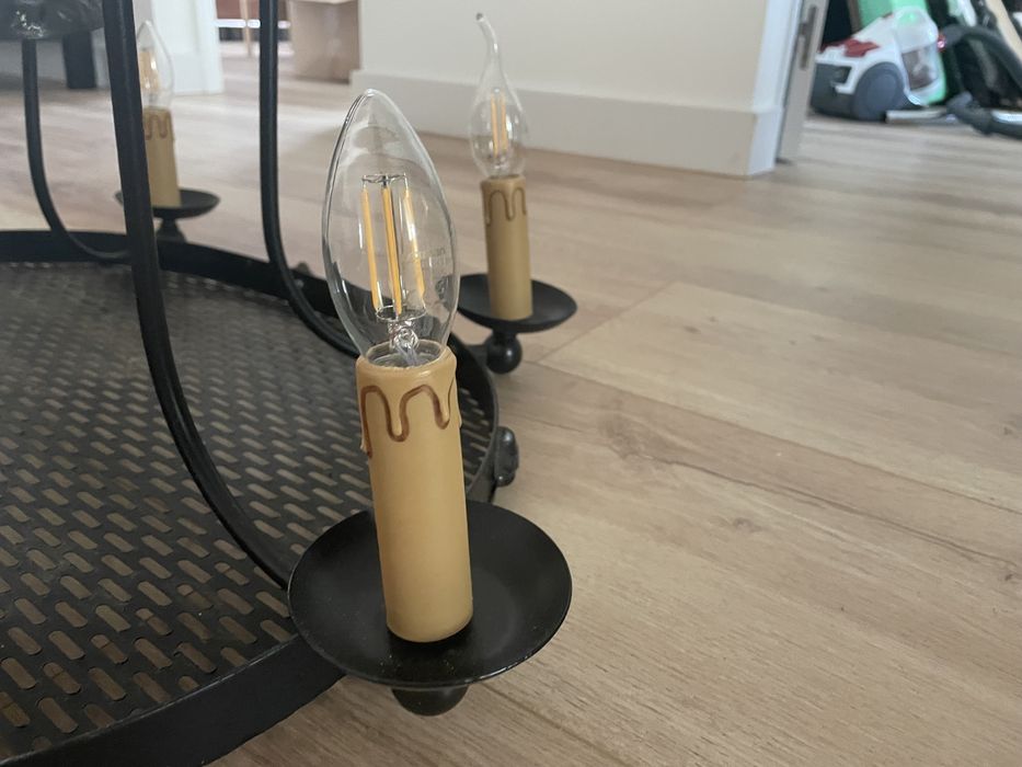 Candeeiro Rústico de Ferro