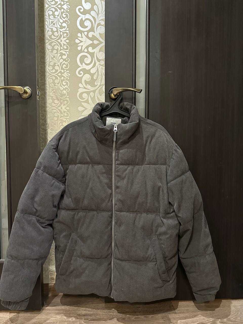 ЯК НОВА | Вельветова Зимова Дута Куртка (чол) House brand | РОЗМІР XL