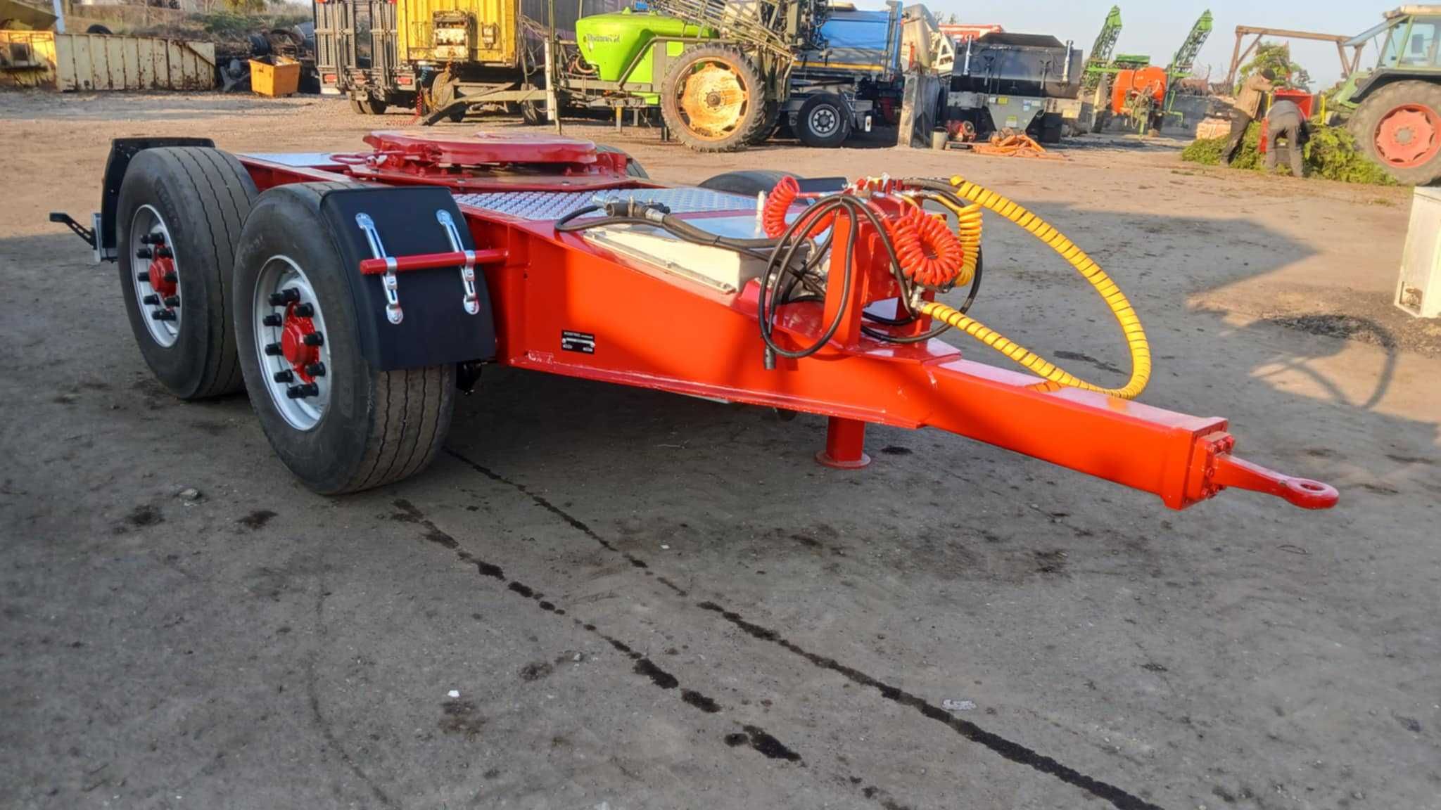 Wózek dolly FLIEGL hydraulika oryginał dostępny wózek do naczep