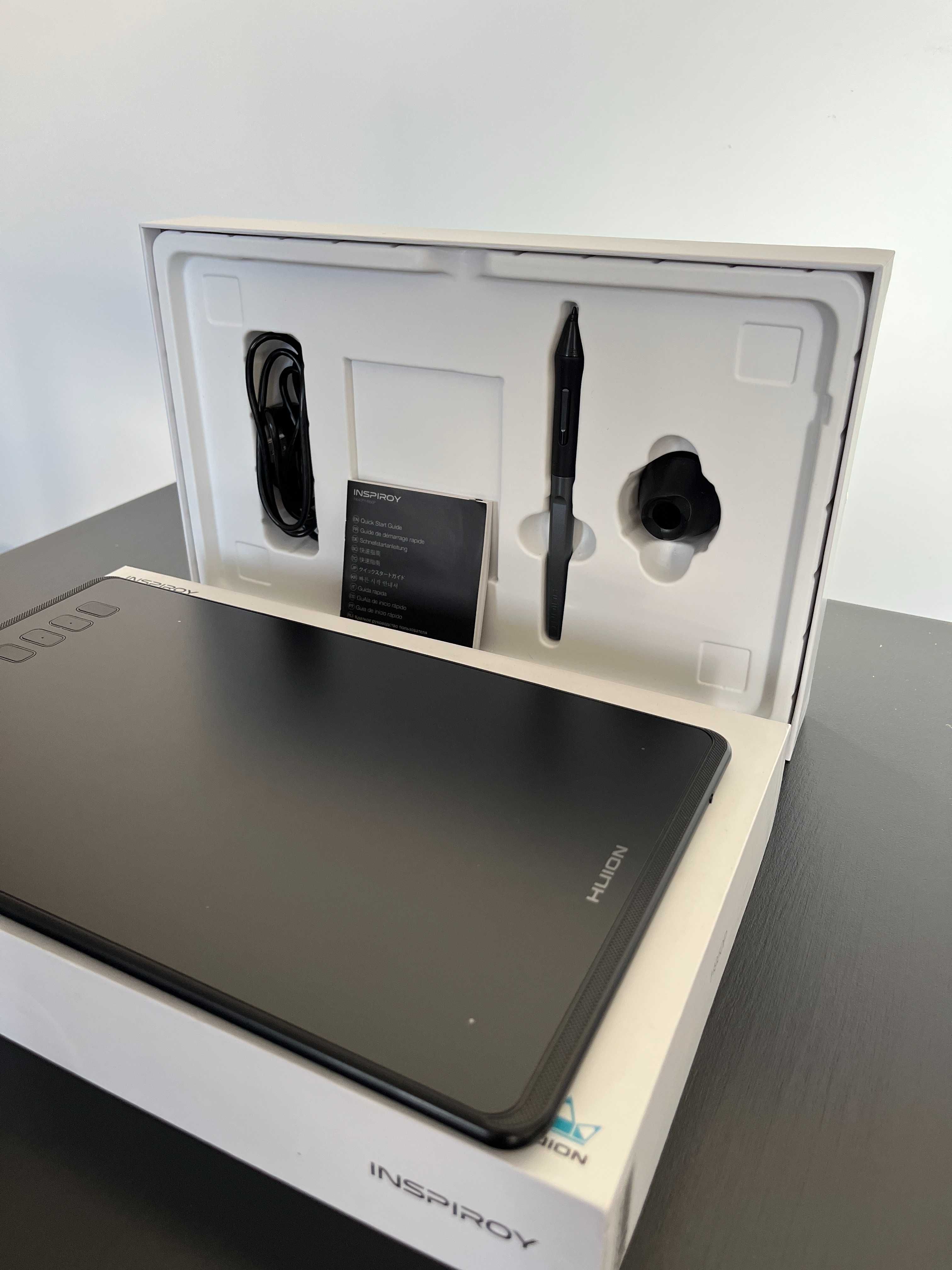 Tablet graficzny Huion Inspiroy H950P – stan idealny