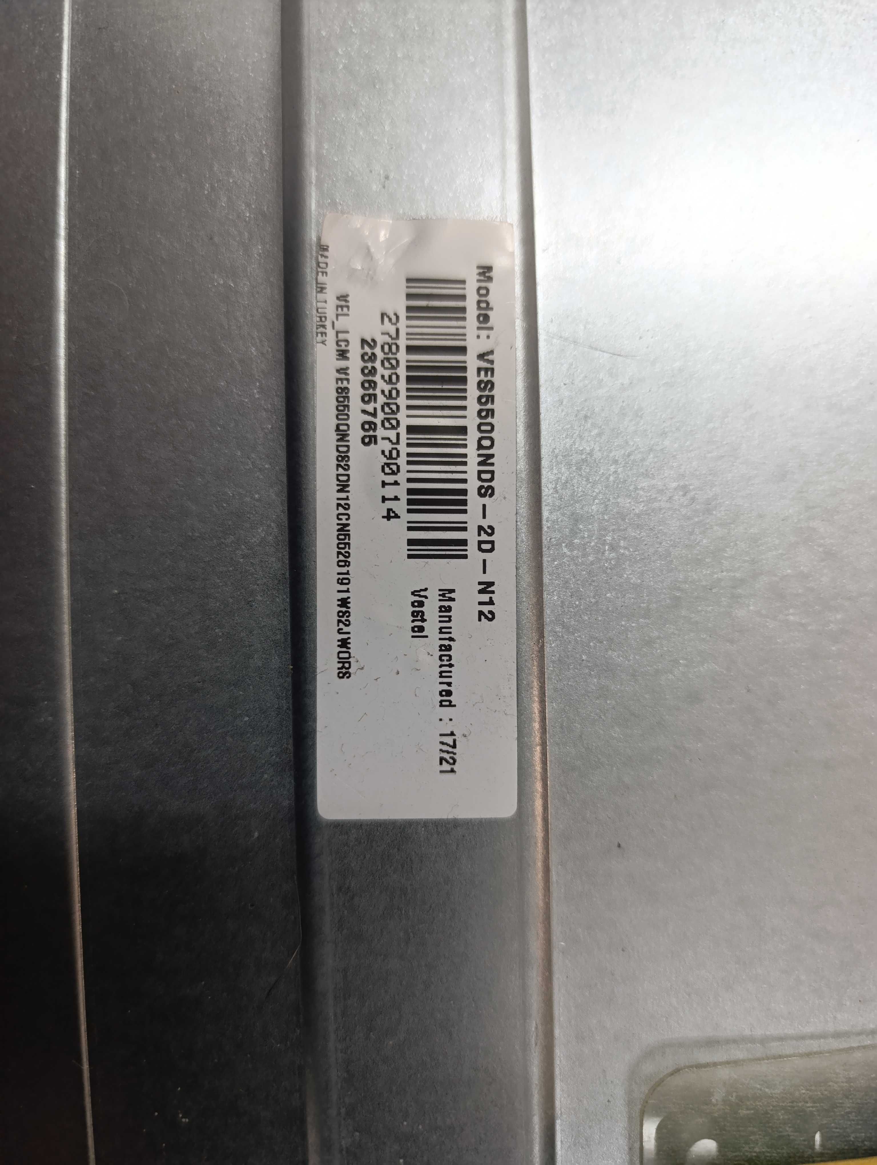 TV Telefunken de 55 polegadas para peças