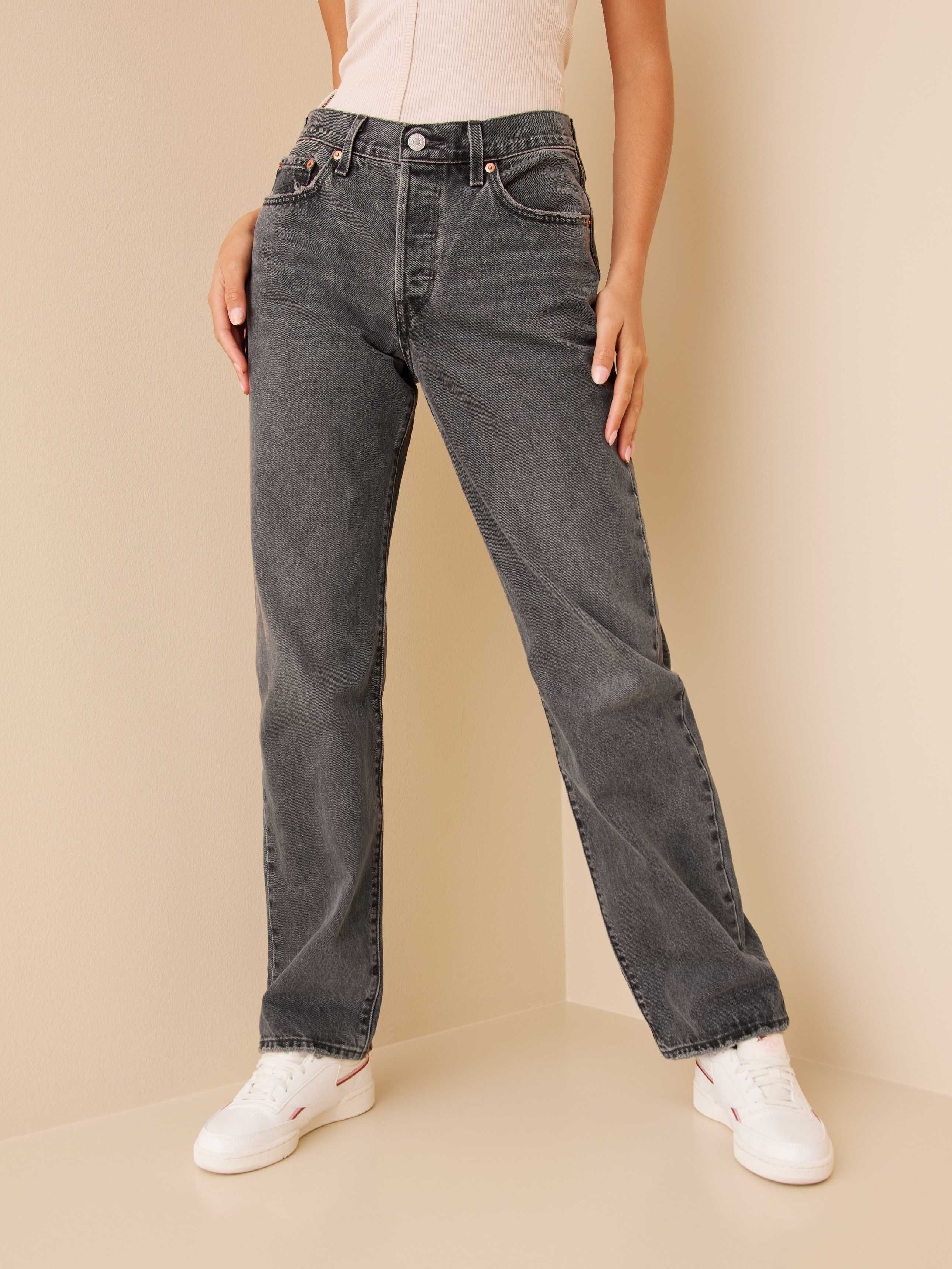 ЗНИЖКА Сірі прямі жіночі джинси Levi's