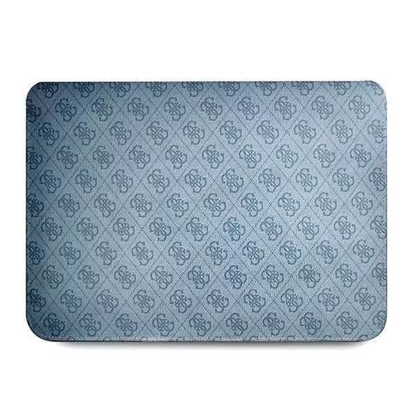 guess manchon gucs14p4tb 13/14" bleu/bleu 4g uptown triangle logo