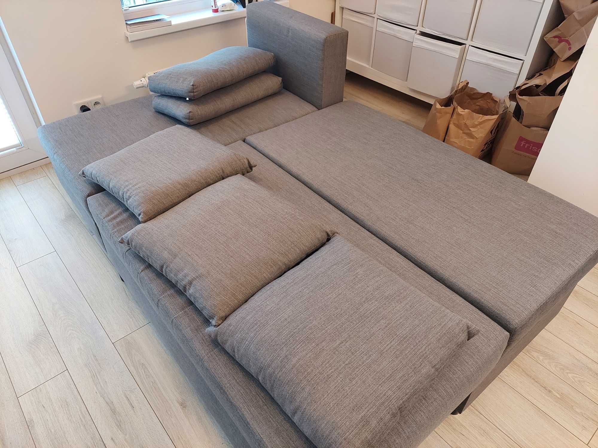Sofa narożna (rogówka) Ikea Angsta 3 osobowa stan jak nowa, czysta