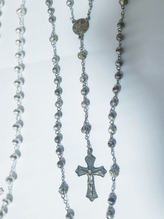 Lindos Terços / Rosários N. S. de Fátima em prata contrastada