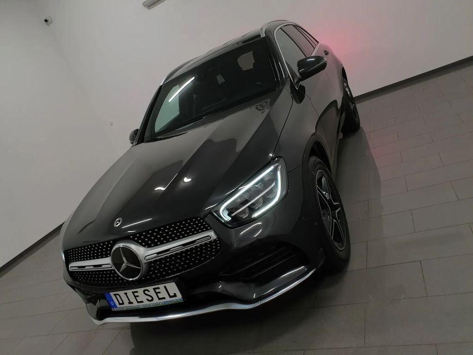 Mercedes-Benz GLC FV23% 194KM 4MATIC 4X4 AMG Line BILED Navi ACC Chrom Reling FULL Gwar.
