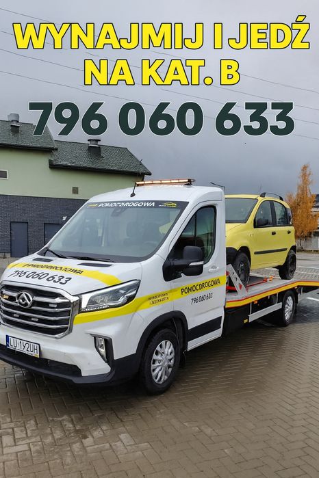 Wynajem Autolawety na kat B , Wynajmij i jedź