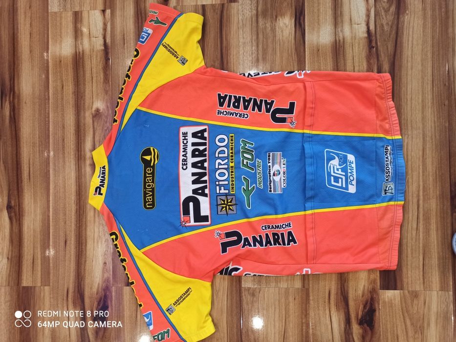 GIORDANA Koszulka kolarska na rower męska rozm.L. OKAZJA!!!