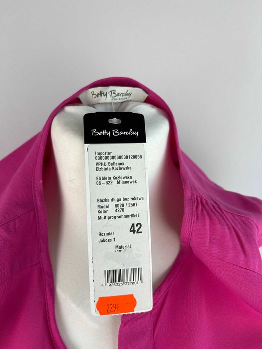 NOWA bluzka tunika fuksja BETTY BARCLAY 42