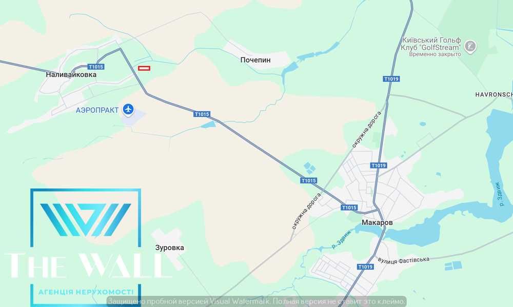 Земля ділянка Макарів Наливайківка 15 Га