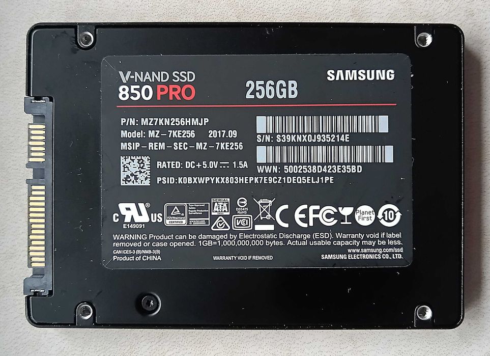 SSD 2.5 SATA диски на 256/480/512 ГБ в асортименті