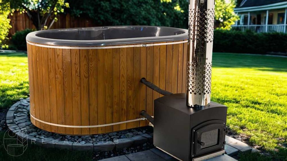 ЧАН для двох осіб. Компактний чан з джакузі від виробника.