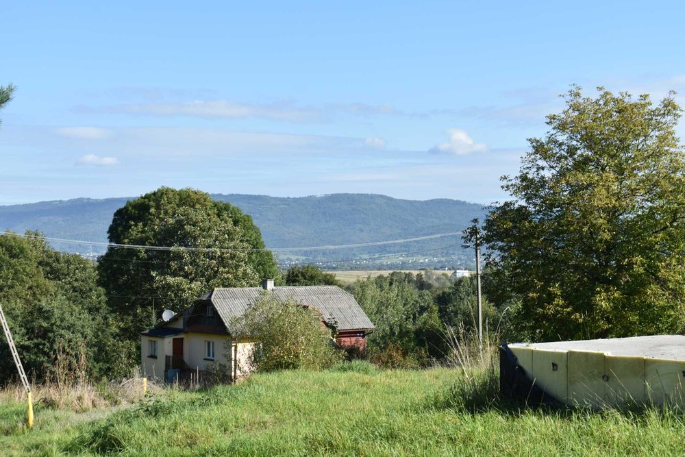 Widokowa  działka w Lipowej.
