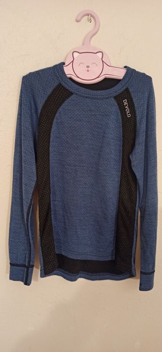 134/140 devold multi sport wełniana a termiczna bluzka merino blend